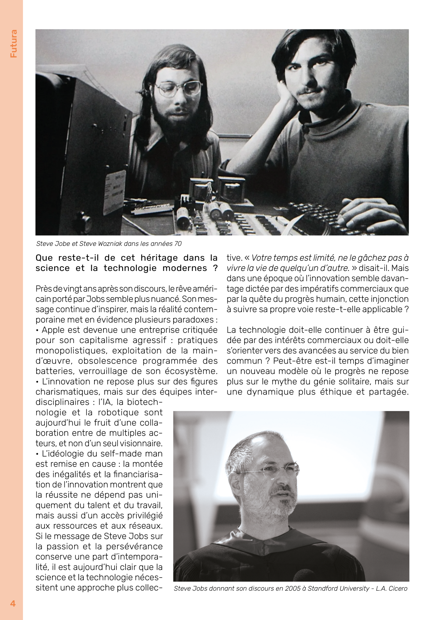 Mise en page Futura Steve Jobs 4
